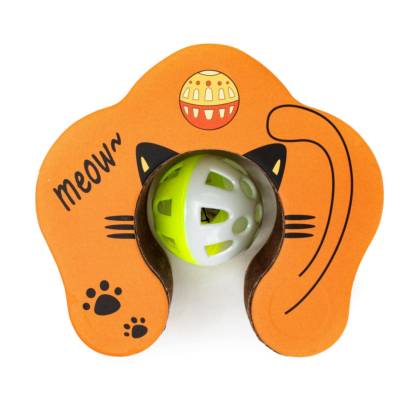 Cardboard Accordion Cat Toy