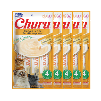 Inaba Churu Bundle - 5 Pack (20 Tubes)