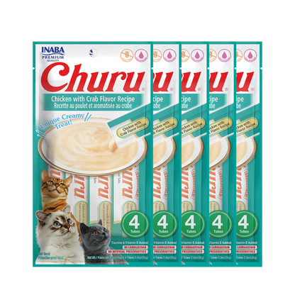 Inaba Churu Bundle - 5 Pack (20 Tubes)