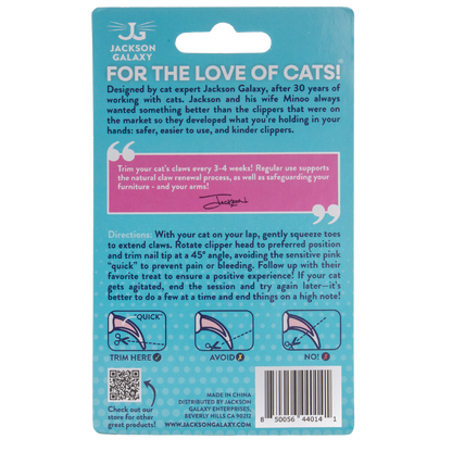 Gentle Grooming Cat Nail Clippers by Jackson Galaxy