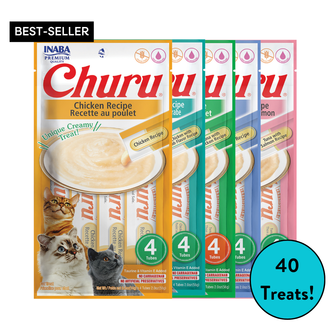 Inaba Churu Big Bundle - 10 Pack (40 Tubes)