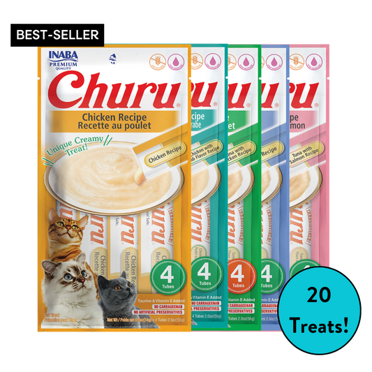 Inaba Churu Bundle - 5 Pack (20 Tubes)