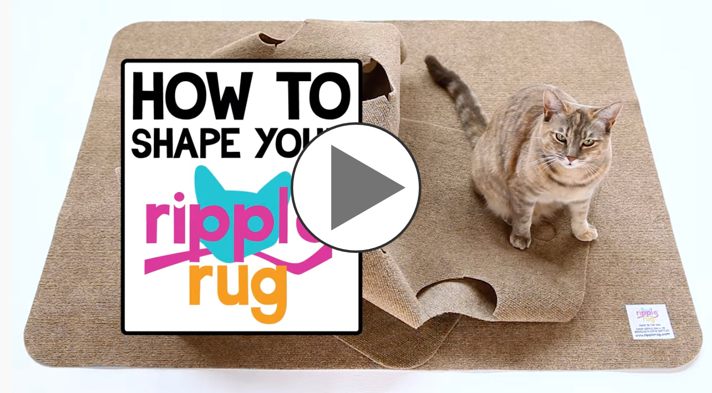 Ripple Rug Cat Activity Mat