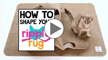 Ripple Rug Cat Activity Mat