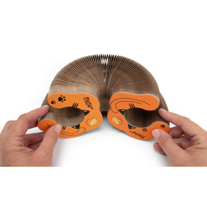 Cardboard Accordion Cat Toy