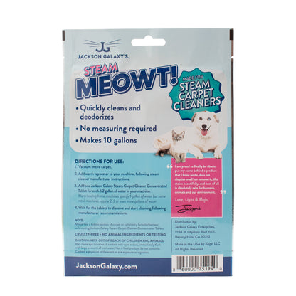 Steam Meowt! Stain & Odor Carpet Cleaner (20-pack)
