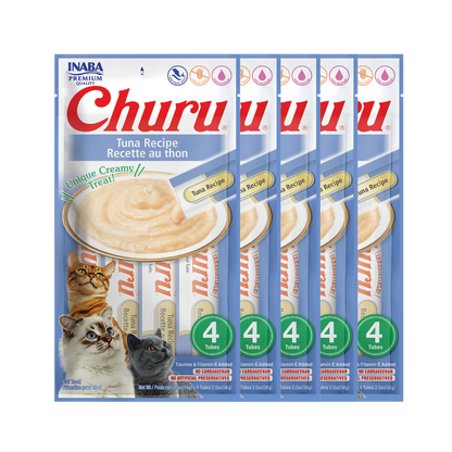 Inaba Churu Bundle - 5 Pack (20 Tubes)