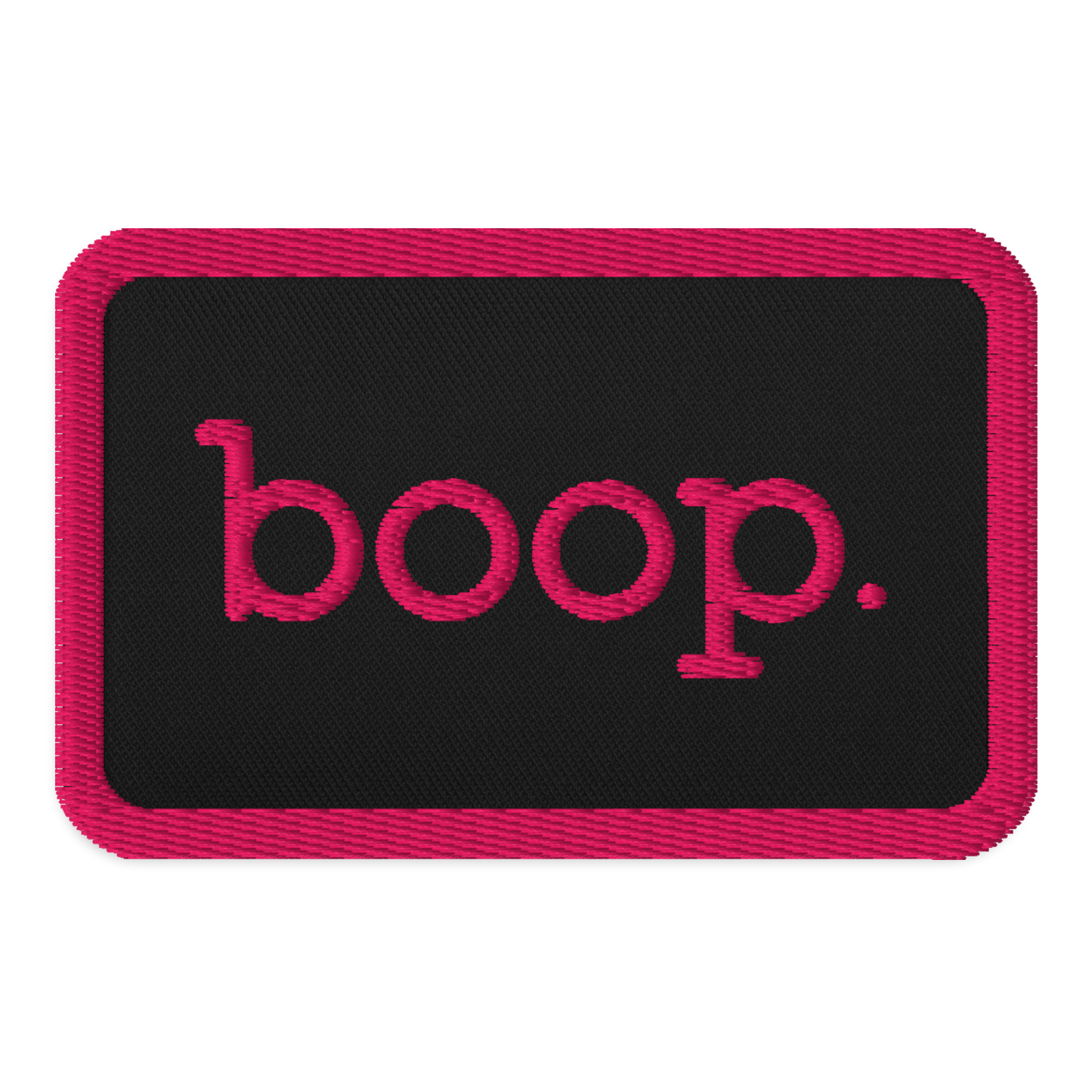 boop Embroidered Patch, Rectangle - Jackson Galaxy