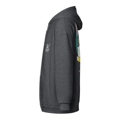 Cat Nerd Unisex Heavy Blend Zip Hoodie - Jackson Galaxy
